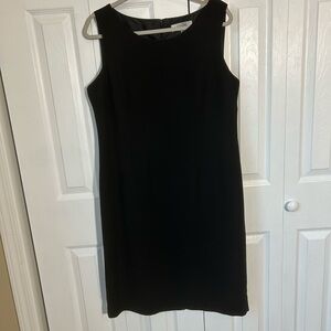 Kasper Elegant Black Mini Dress